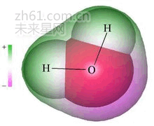水分子结构式